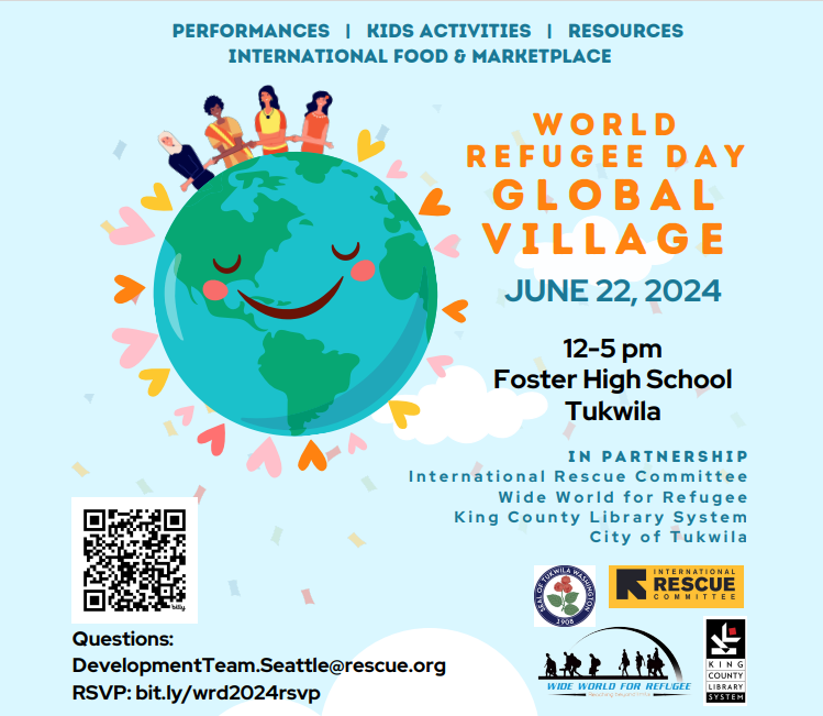 World Refugee Day June 22, 2024 Flyer