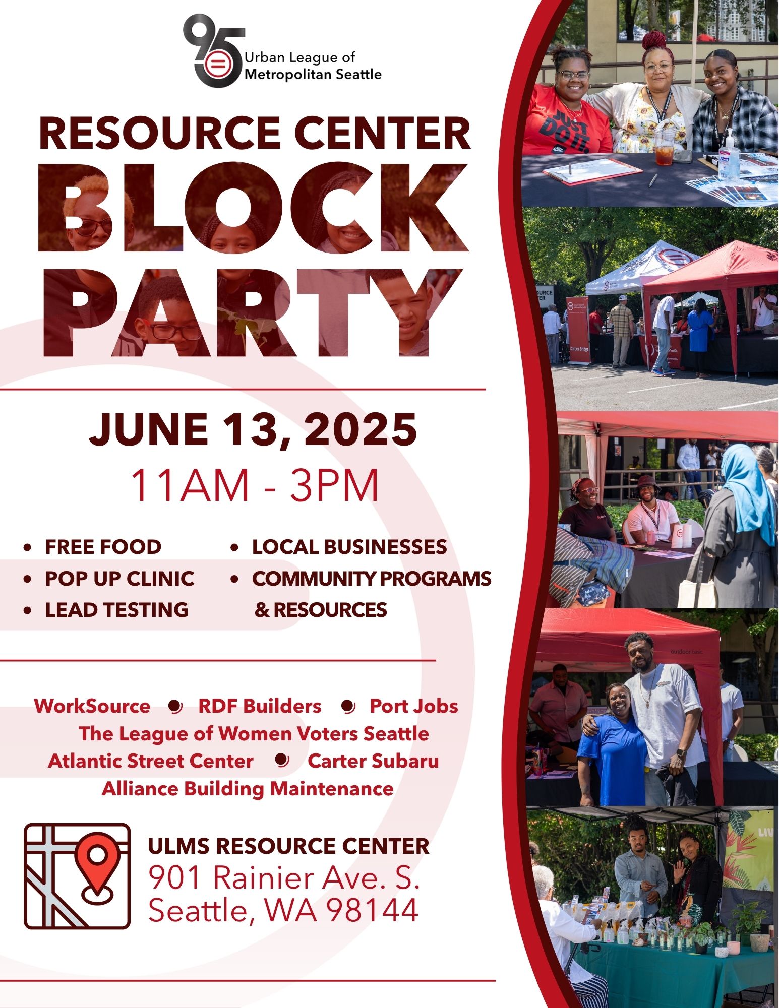 Urban League Job & Resource Fair Flyer