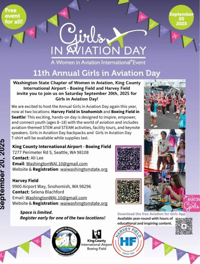 Girls in Aviation Day 2025 Flyer